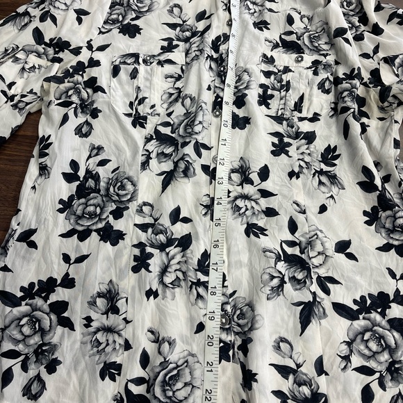 Whitehouse black market silk blouse size 14 - Picture 8 of 11